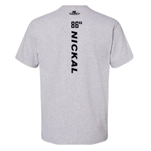 Scraplife "Bo Nickal" Fan Tee Grey - Adult